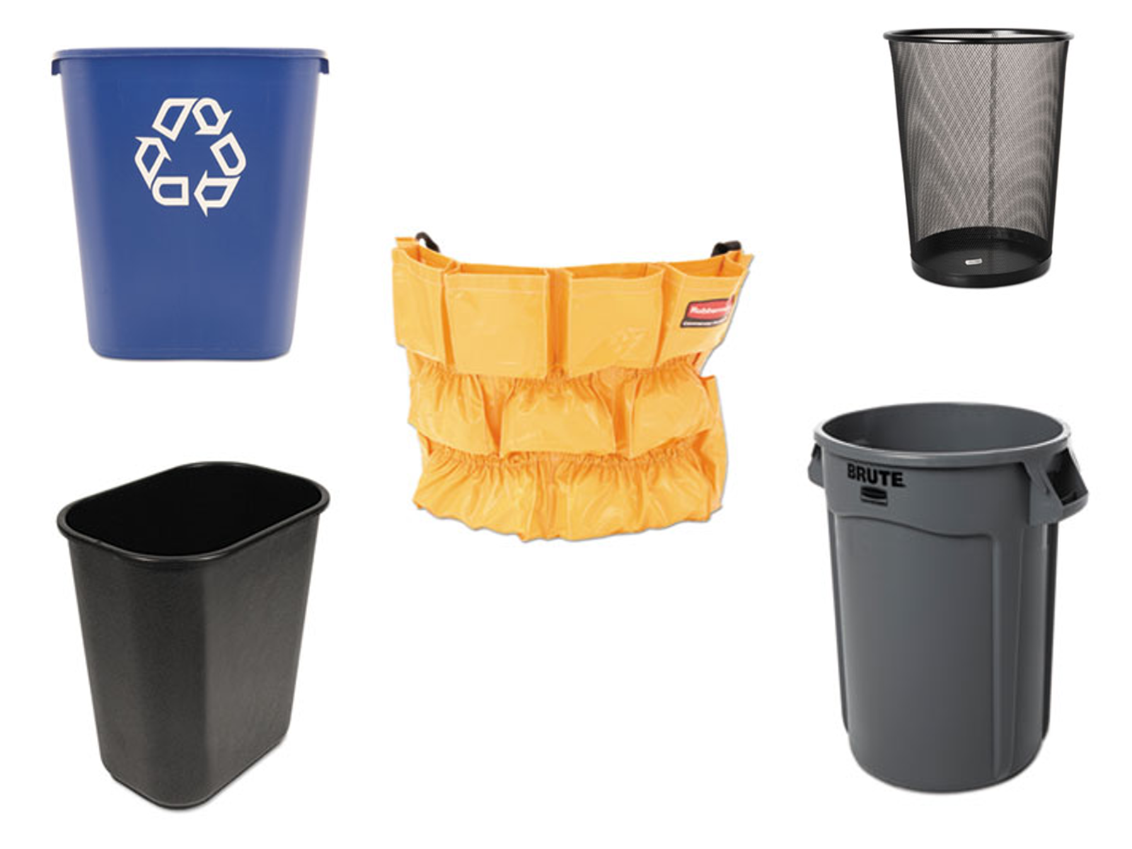 WASTE RECEPTACLES &amp; ACESSORYS