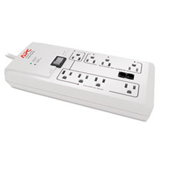 Home/Office SurgeArrest
Protector, 8 Outlets, 6 ft
Cord, 2030 Joules, White