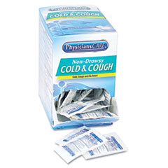 Cold and Cough Congestion
Medication, Two-Pack, 50
Packs/Box