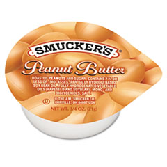 Smucker&#39;s Peanut Butter,
Single Serving Packs, 3/4oz,
200/Carton