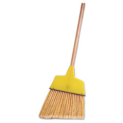 Angle Broom, Flagged Plastic Bristles, 7-1/2&quot; - 6&quot;