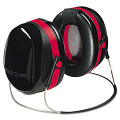 EAR Peltor OPTIME 105
Behind-The-Head Earmuffs,
29NRR, Red/Black
