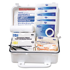 ANSI #10 Weatherproof First Aid Kit, 57-Pieces, Plastic