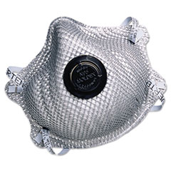 2400N95 Series Particulate
Respirator, Half-Face Mask,
Medium/Large, 10/Box