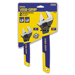 Two-Piece Adjustable Wrench
Set, 6&quot; and 10&quot; Long