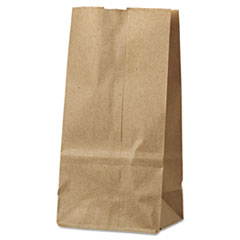 #2 Paper Grocery Bag, 30lb
Kraft, Standard 4 5/16 x 2
7/16 x 7 7/8, 500 bags