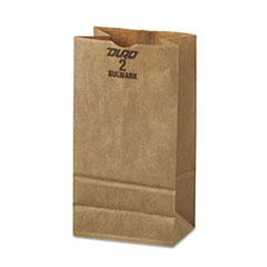 #2 Paper Grocery, 52lb Kraft,
Extra-Heavy-Duty 4 5/16 x 2
7/16 x16 7/8, 500 bags