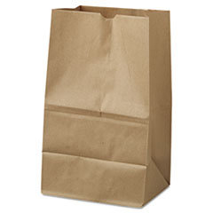 #20 Squat Paper Grocery Bag,
40lb Kraft, Std 8 1/4 x 5
15/16 x 13 3/8, 500 bags