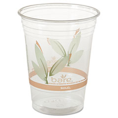 Bare Eco-Forward RPET Cold
Cups, 16-18 oz, Clear,
50/Pack, 1000/Carton