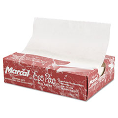 Eco-Pac Natural Interfolded Dry Wax Paper, 8&quot; x 10.75&quot;,