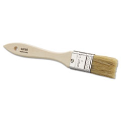 ECO-1 Disposable Chip and Oil Brush, White, 1&quot; Hog Bristle,