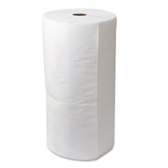 ENV MAXX Enhanced Oil-Only
Sorbent-Pad Roll, 54gal, 30&quot;
x 150ft, White