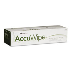 AccuWipe Recycled 1-Ply
Delicate Task Wipers,15x16
7/10,White, 14/Box, 20 Box/Ct