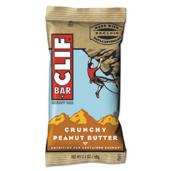 Energy Bar, Crunchy Peanut Butter, 2.4oz, 12/Box