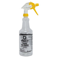 Empty Color-Coded
Trigger-Spray Bottle, 32 oz,
Yellow, for Carpet Pre-Spotte
r