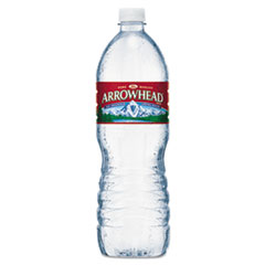 Natural Spring Water, 1 Liter
Bottle, 15 Bottles/Carton