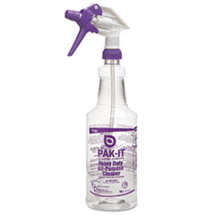 Empty Color-Coded Trigger-Spray Bottle, 32