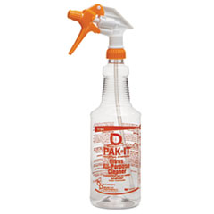 Empty Color-Coded
Trigger-Spray Bottle, 32oz,
for Orange Citrus Cleaner