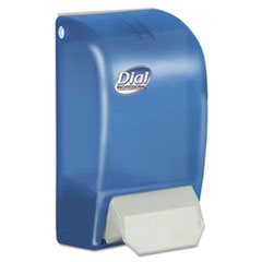 1 Liter Manual Foaming
Dispenser, 5 x 4-1/2 x 9,
Blue, 1 Liter