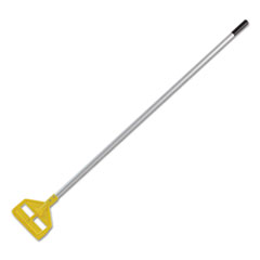 Invader Aluminum Side-Gate
Wet-Mop Handle, 60&quot;,
Gray/Yellow
