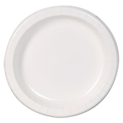 Basic Paper Dinnerware,
Plates, White, 8.5&quot; Diameter,
125/Pack