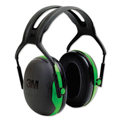 PELTOR X1 Earmuffs, 22 dB
NRR, Green