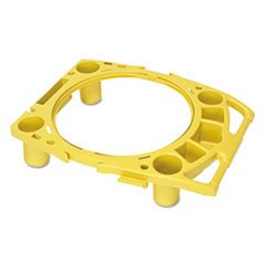 Standard Rim Caddy, 4-Comp,
Fits 32 1/2&quot; dia Cans, 26
1/2w x 6 3/4h, Yellow