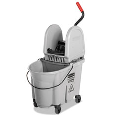 Executive WaveBrake
Down-Press Mop Bucket, Gray,
35 Quart
