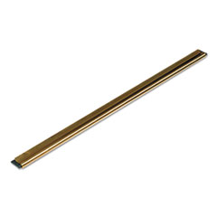 Golden Clip Brass Channel
w/Black Rubber Blade &amp; Clip,
18In, Straight