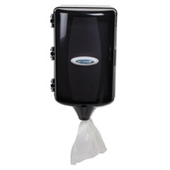 Adjustable Mini Centerpull
Towel Dispenser, 7 1/2 x 7
3/8 x 12 3/8, Black Pearl