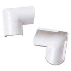 Clip-Over Door Top Bend for
Mini Cord Cover, White, 2 per
Pack