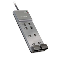 Home/Office Surge Protector, 8 Outlets, 6 ft Cord, 3390