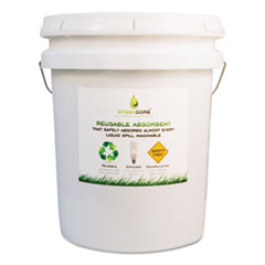 Eco-Friendly Sorbent, Clay, 25 lb Bucket