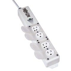 Medical-Grade Power Strip for
Moveable Equipment Assembly,
15 ft Cord, White