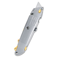 Quick-Change Utility Knife
w/Retractable Blade &amp; Twine
Cutter, Gray