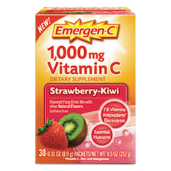 Immune Defense Drink Mix,
Strawberry Kiwi, 0.31 oz
Packet, 30/Box