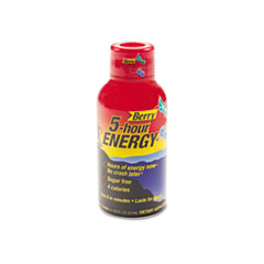 Energy Drink, Berry, 1.93oz
Bottle, 12/Pack