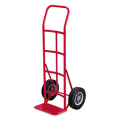 Two-Wheel Steel Hand Truck, 500lb Capacity, 18 x 44, Red