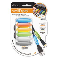 Cord ID Pro System, 12
Colored Cord Identifiers,
Inserts &amp; Stickers