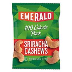 100 Calorie Pack Nuts,
Sriracha Cashews, 0.62 oz
Pack, 7/Box
