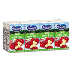 Aseptic Juice Boxes, 100% Apple, 4.2oz, 40/Carton