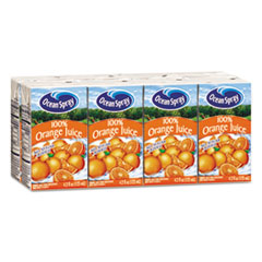 Aseptic Juice Boxes, 100%
Orange, 4.2oz, 40/Carton