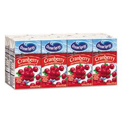 Aseptic Juice Boxes,
Cranberry, 4.2oz, 40/Carton