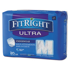 FitRight Ultra Protective Underwear, Medium, 28-40&quot;