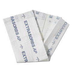 Extrasorbs Air-Permeable
Disposable DryPads, 30 x 36,
White, 5 Pads/Pack