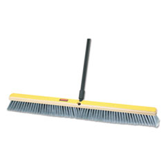 Fine Floor Sweeper,
Polypropylene Fill, 36&quot;
Brush, 3&quot; Bristles, Gray,
2/Carton