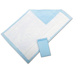 Protection Plus Disposable Underpads, 23 x 36, Blue,