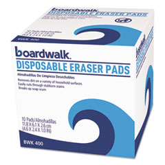 Disposable Eraser Pads, 10/Bo
x