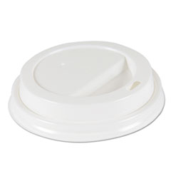 Deerfield Hot Cup Lids for 10oz - 20oz Cups, White,