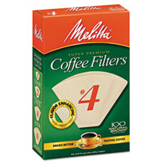 Coffee Filters, Natural Brown
Paper, Cone Style, 8 to 12
Cups, 1200/Carton